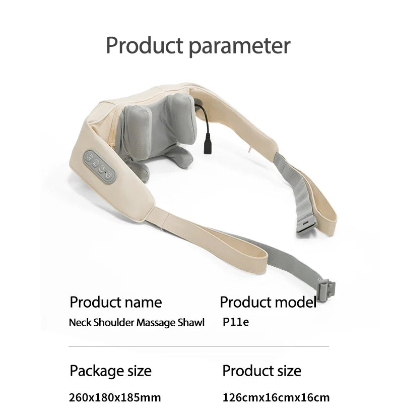 Trapezius Soother – Multifunctional Neck & Shoulder Heat Massager