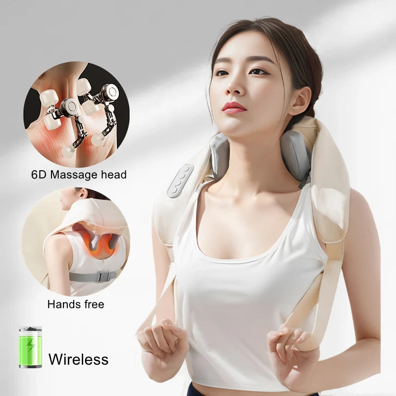 Trapezius Soother – Multifunctional Neck & Shoulder Heat Massager