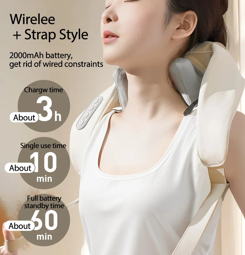 Trapezius Soother – Multifunctional Neck & Shoulder Heat Massager
