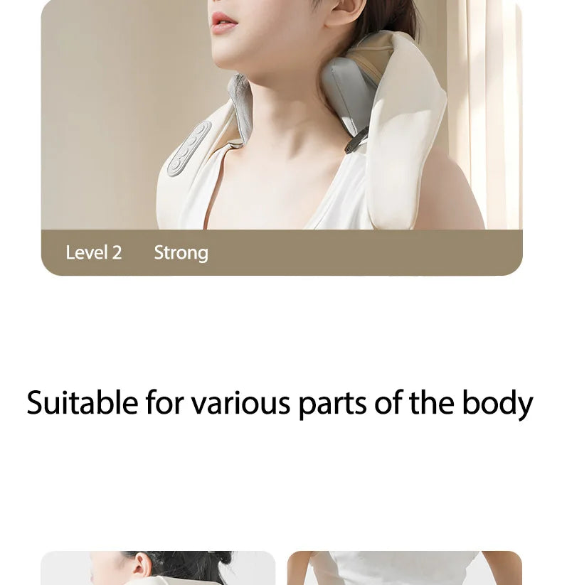 Trapezius Soother – Multifunctional Neck & Shoulder Heat Massager