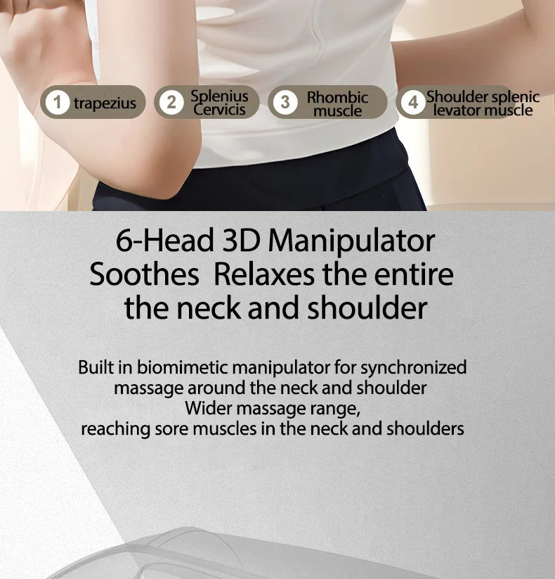 Trapezius Soother – Multifunctional Neck & Shoulder Heat Massager