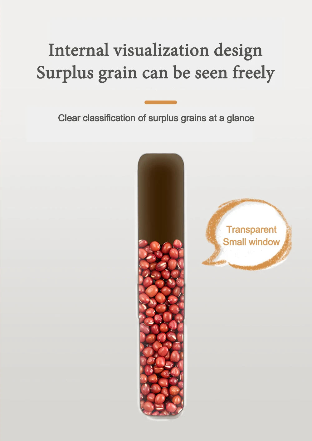 PurePantry Bin – Sealed Rice Dispenser with Lid (5kg/10kg)