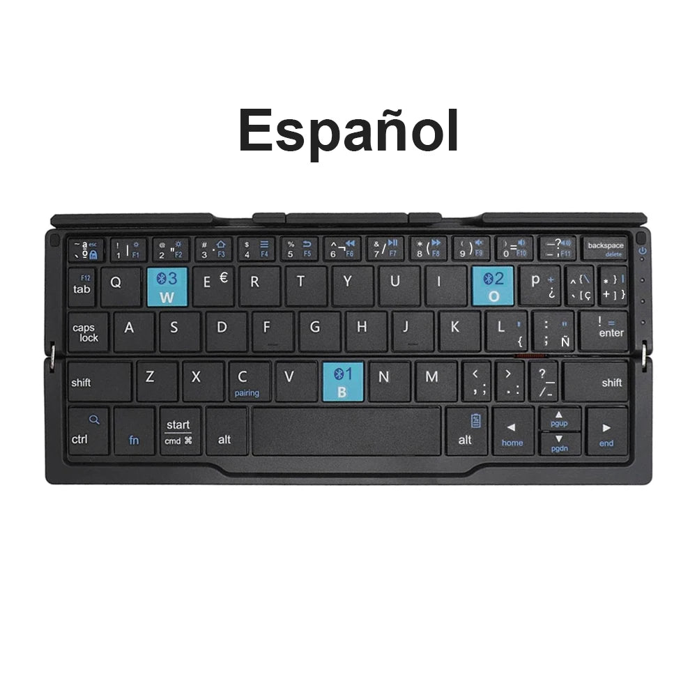 TriConnect Fold – Wireless Bluetooth Keyboard with Stand