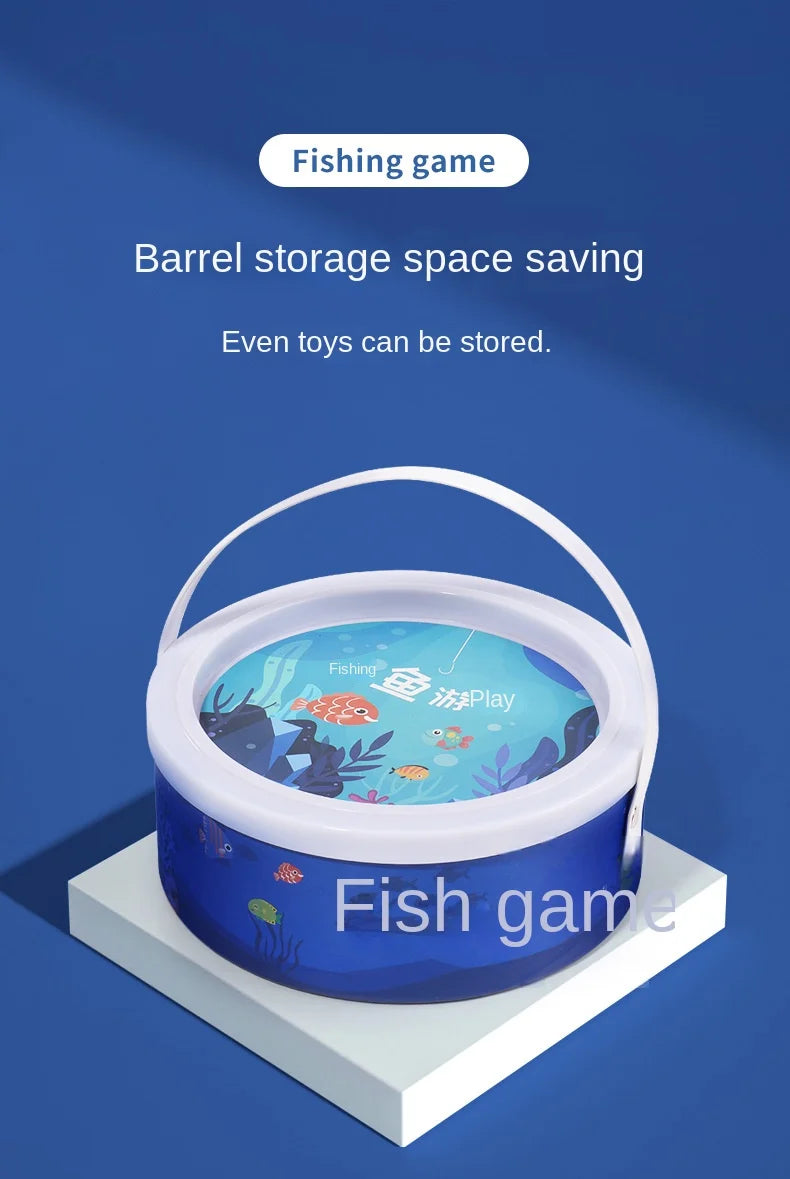 SmartSea Play – Wooden Marine Life Fishing Game