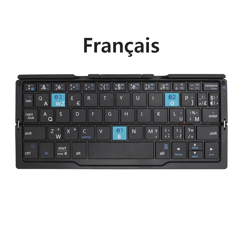 TriConnect Fold – Wireless Bluetooth Keyboard with Stand