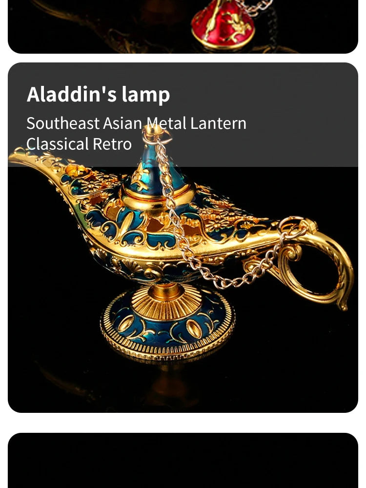 Mystic Genie Lamp – Elegant Desktop & Living Room Decoration