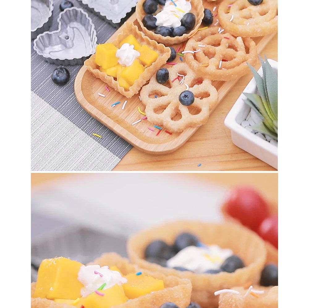 Rosette & Biscuit Craft Kit – Silicone Mould & Funnel Ring Set
