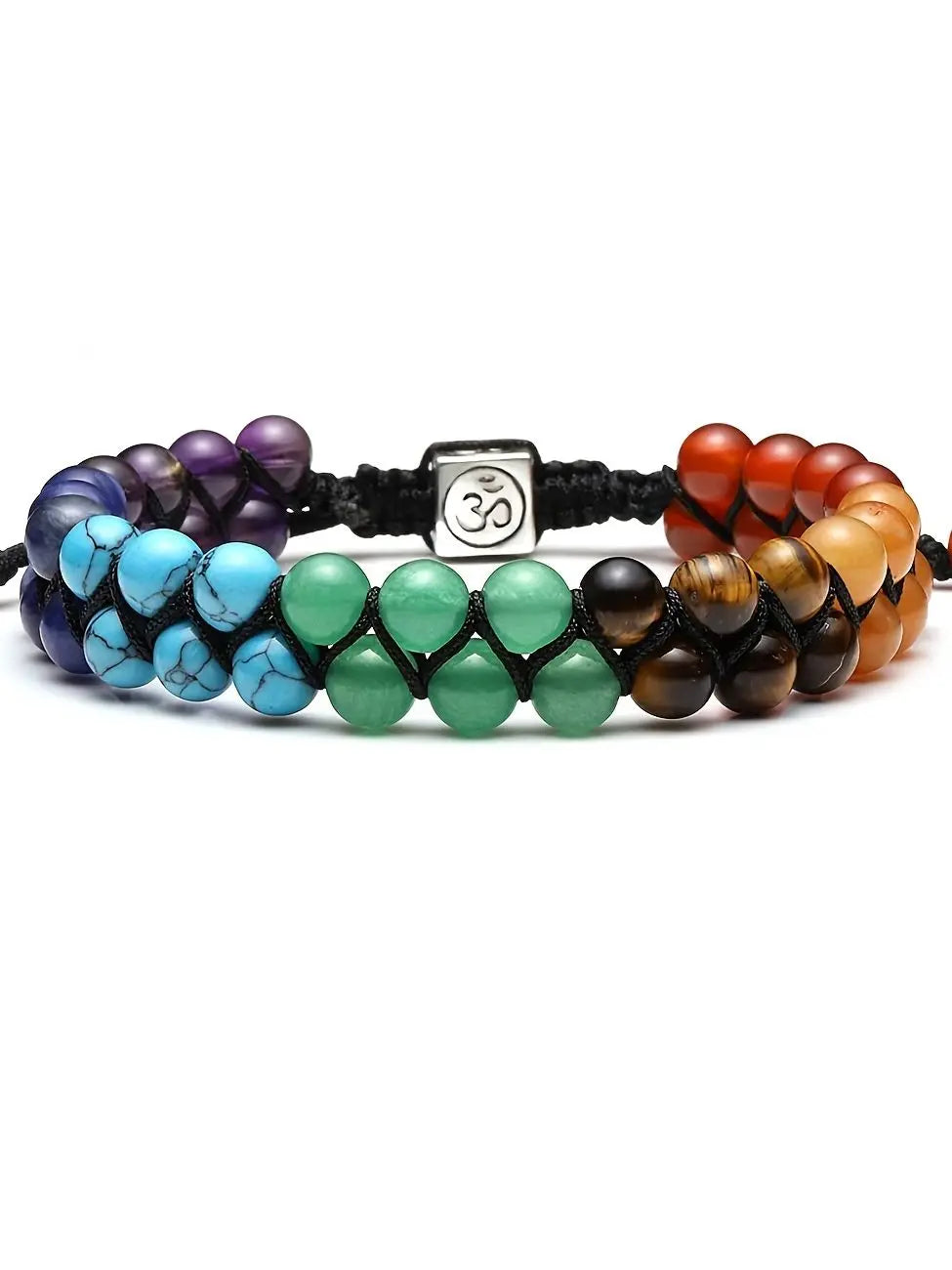 Aura Harmony Bracelet – Chakra Healing & Relaxation Stone Jewellery
