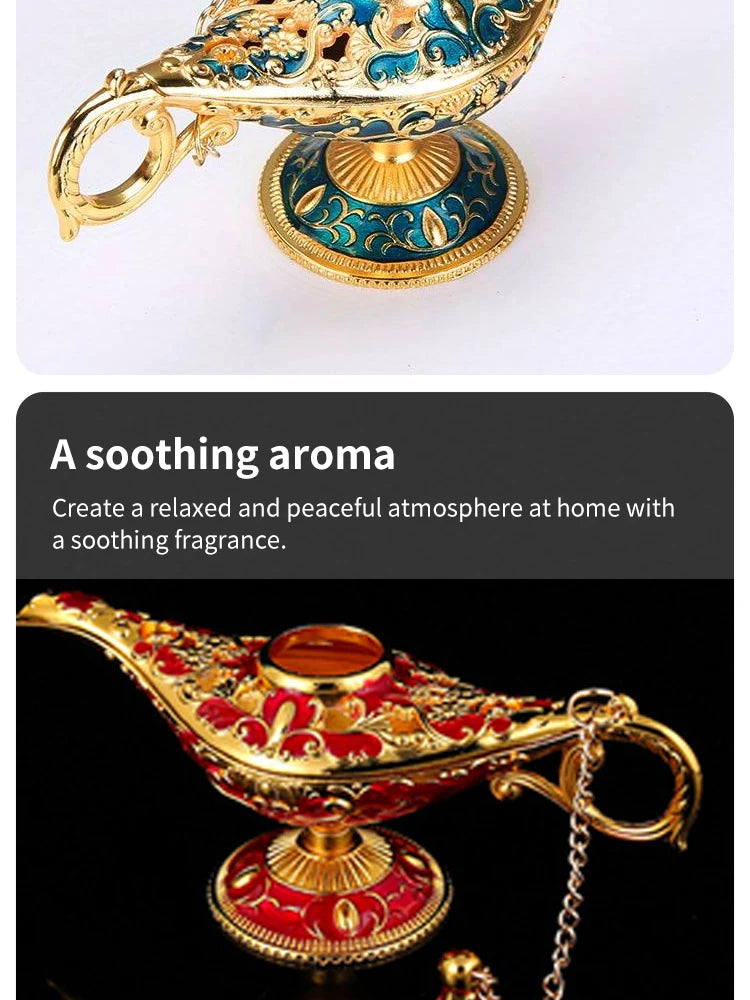 Mystic Genie Lamp – Elegant Desktop & Living Room Decoration