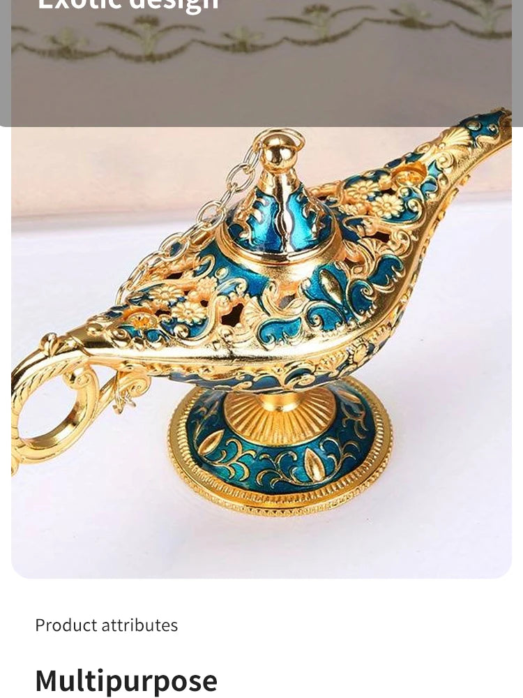 Mystic Genie Lamp – Elegant Desktop & Living Room Decoration
