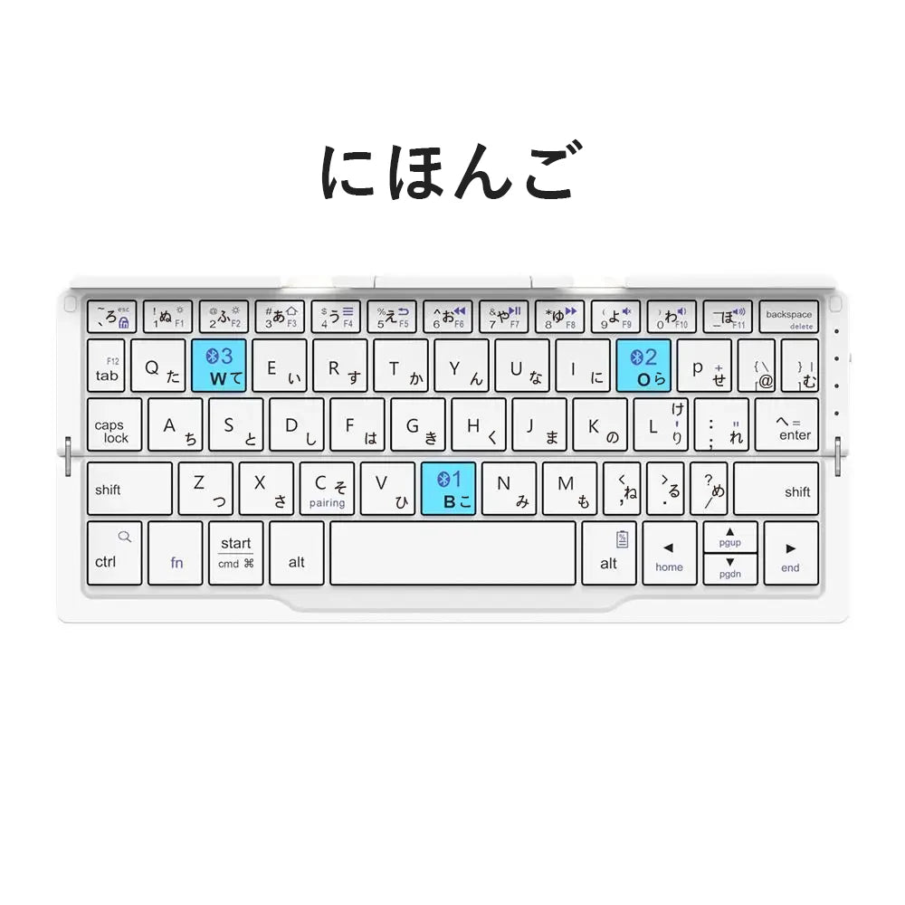 TriConnect Fold – Wireless Bluetooth Keyboard with Stand