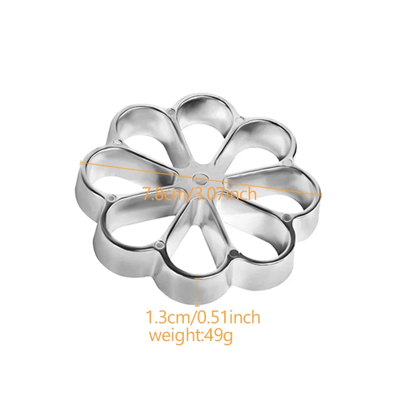 Rosette & Biscuit Craft Kit – Silicone Mould & Funnel Ring Set