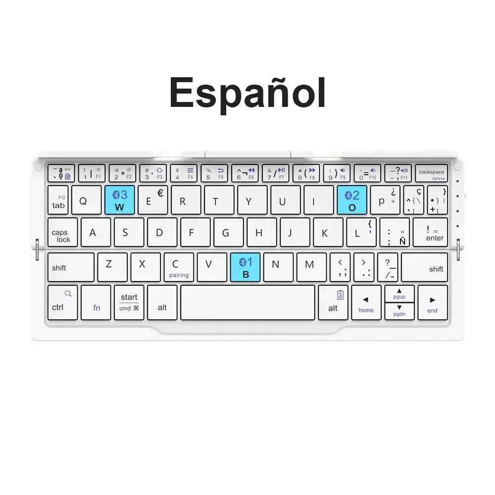 TriConnect Fold – Wireless Bluetooth Keyboard with Stand