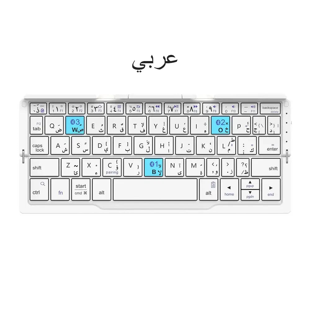 TriConnect Fold – Wireless Bluetooth Keyboard with Stand