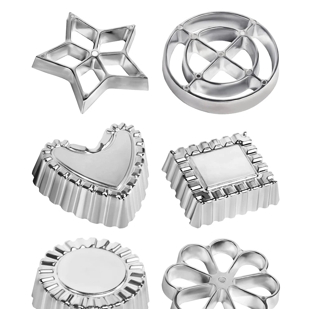 Rosette & Biscuit Craft Kit – Silicone Mould & Funnel Ring Set