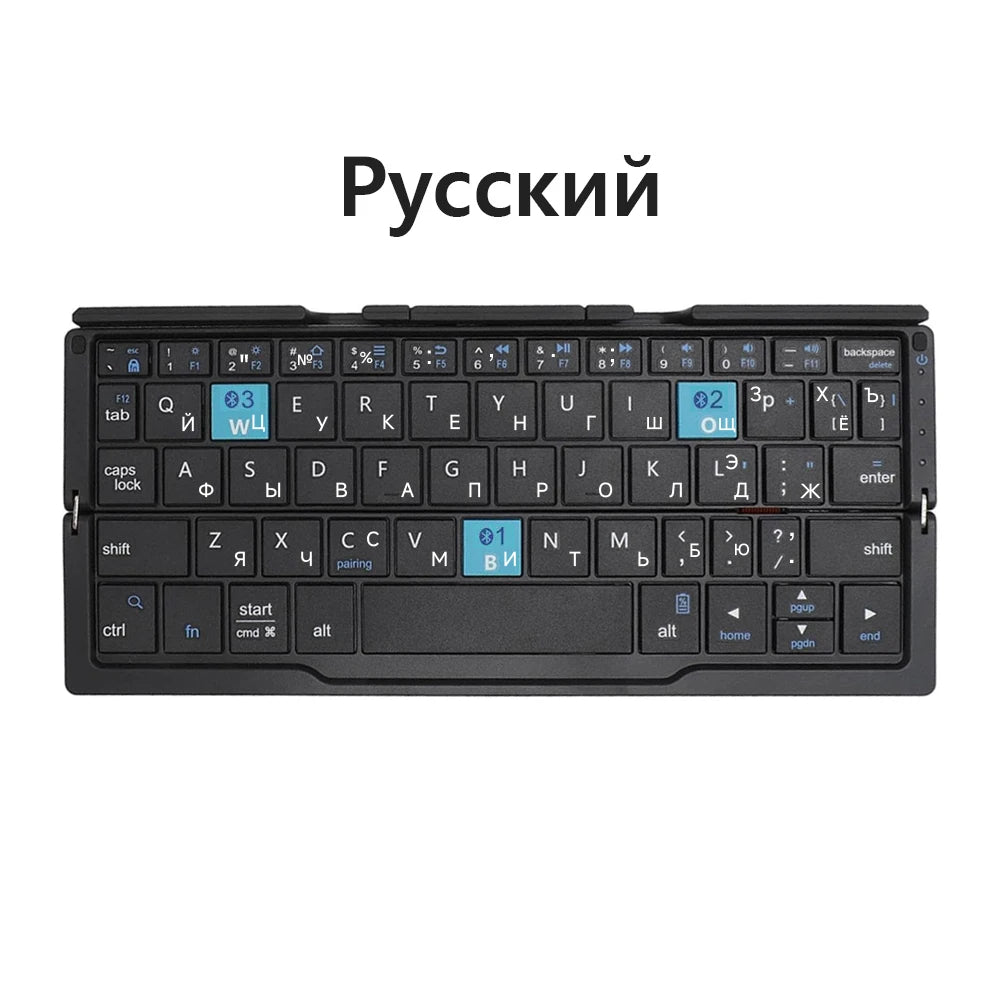 TriConnect Fold – Wireless Bluetooth Keyboard with Stand