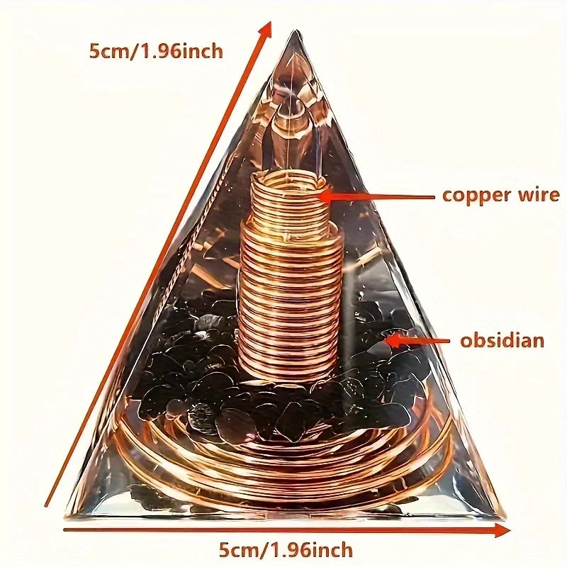 Harmony Crystal Pyramid – Orgonite Décor & Energy Balance
(SEO: “Crystal Pyramid”, “Orgonite”, “Energy Balance”, “Home Décor”)