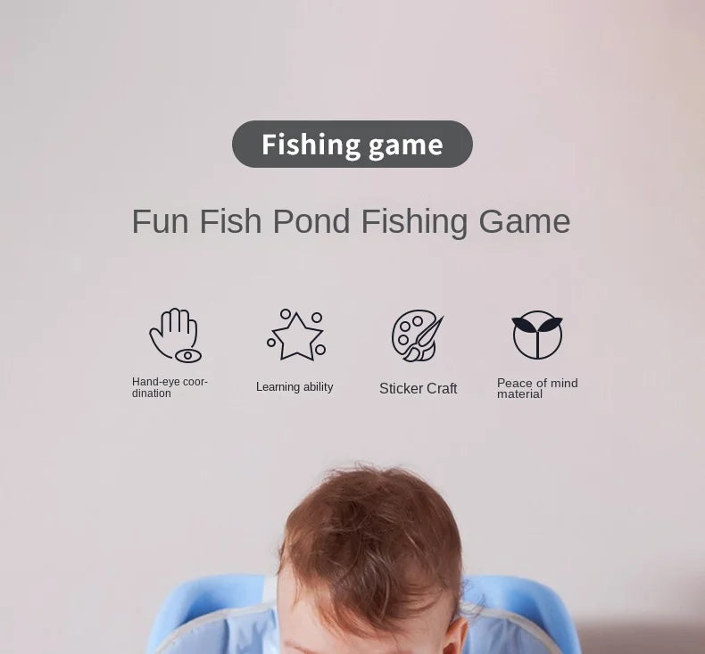 SmartSea Play – Wooden Marine Life Fishing Game