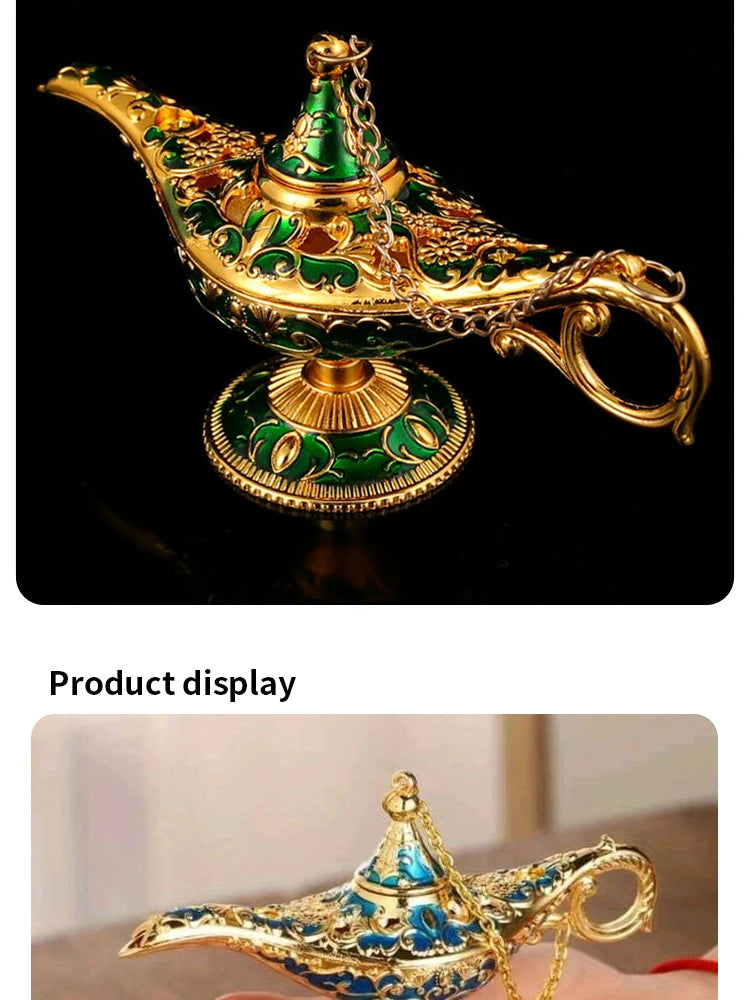 Mystic Genie Lamp – Elegant Desktop & Living Room Decoration