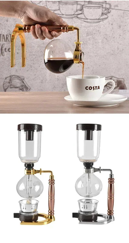 Artisan Vacuum Brew – Home Style Coffee & Tea Siphon Machine