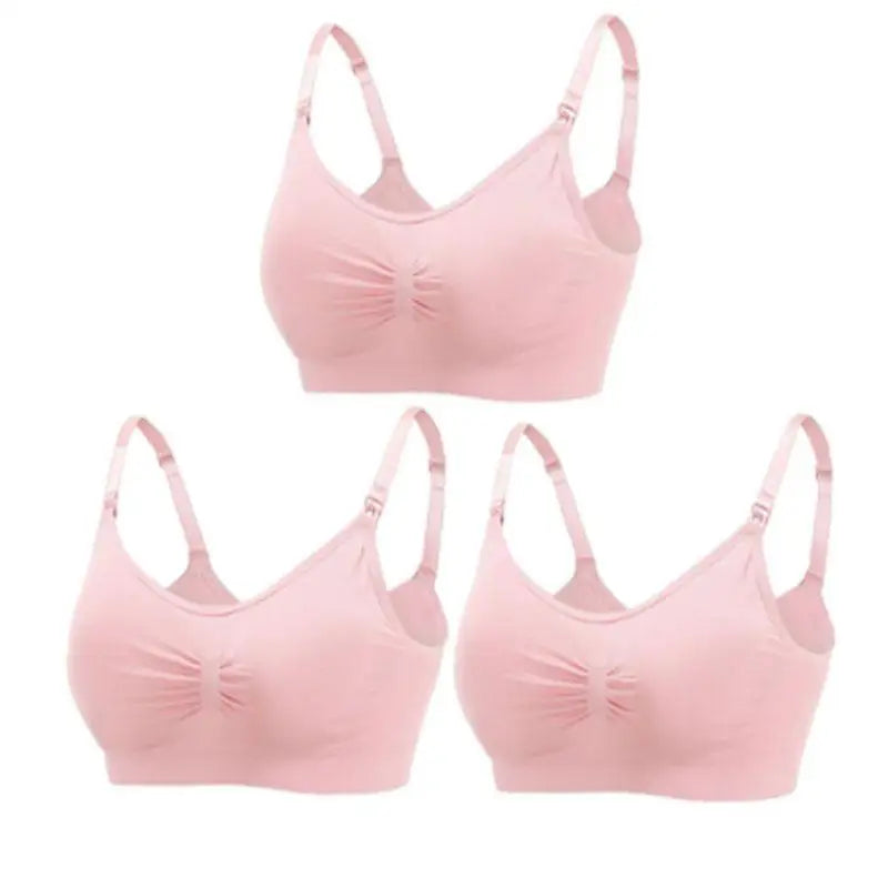 SereneMama – Seamless Nursing Bra 3-Pack