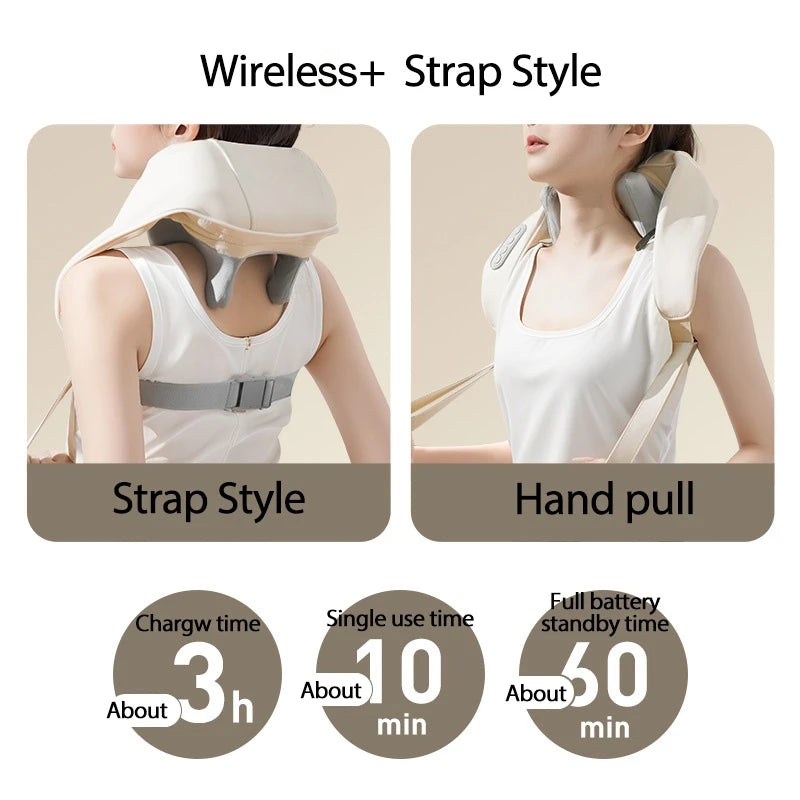 Trapezius Soother – Multifunctional Neck & Shoulder Heat Massager