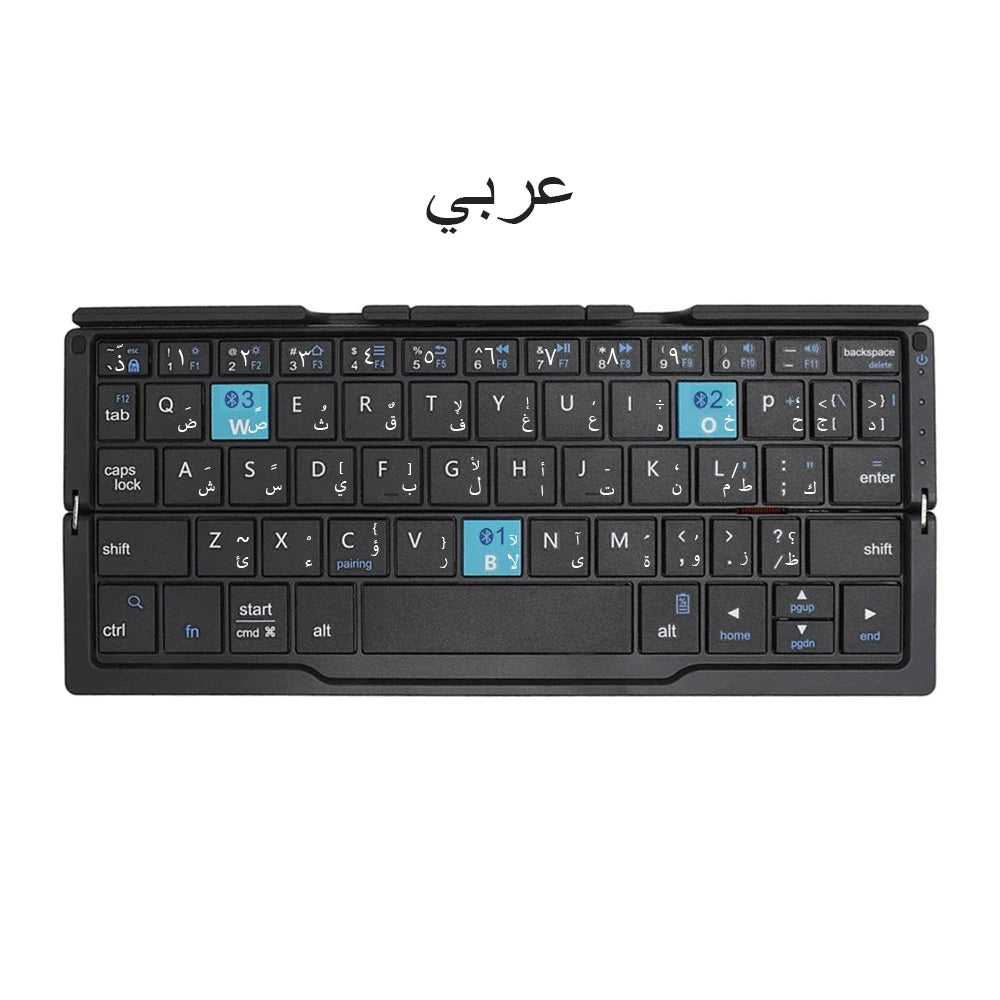 TriConnect Fold – Wireless Bluetooth Keyboard with Stand