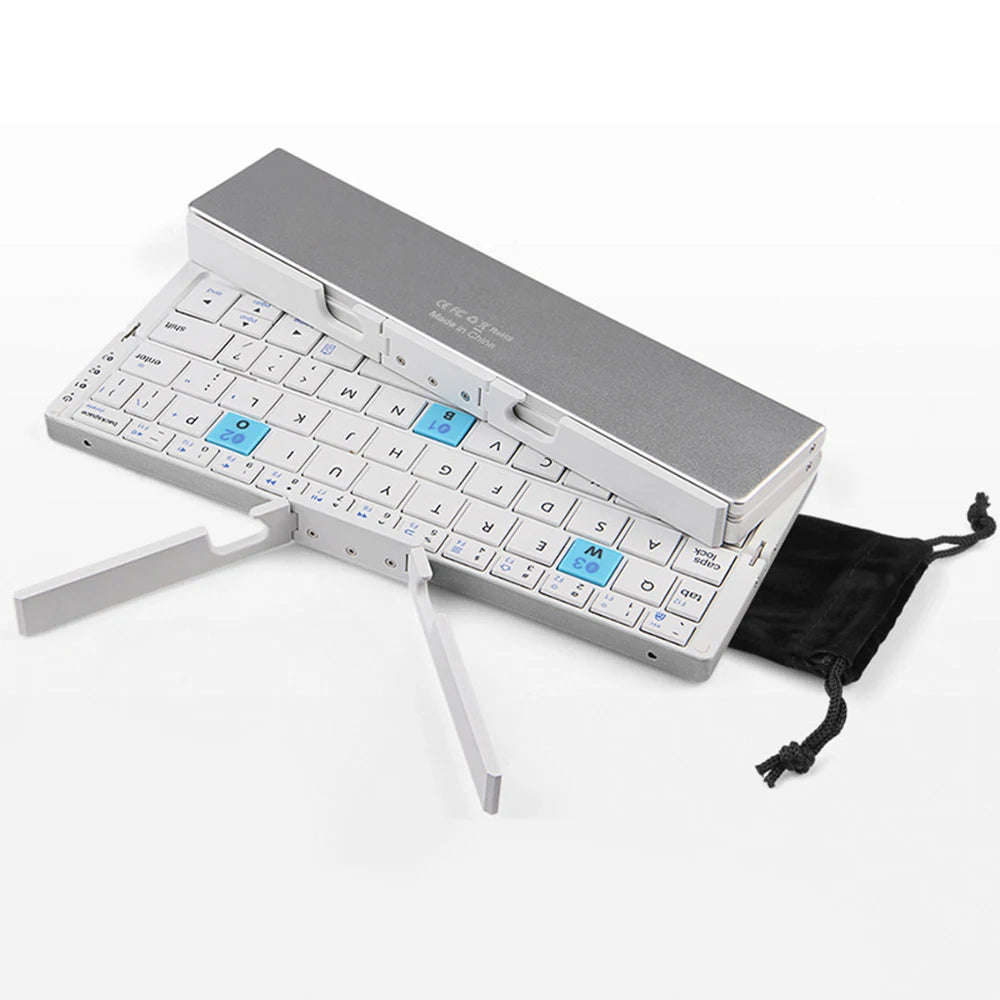 TriConnect Fold – Wireless Bluetooth Keyboard with Stand