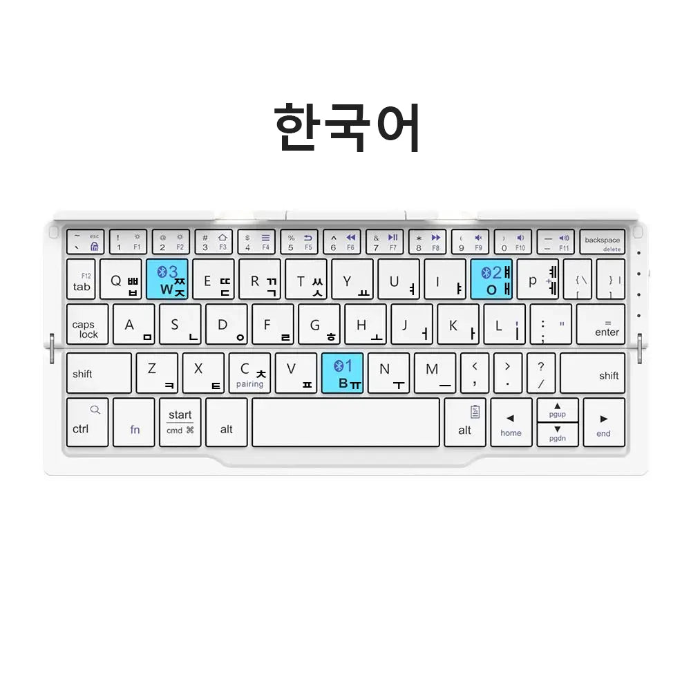 TriConnect Fold – Wireless Bluetooth Keyboard with Stand