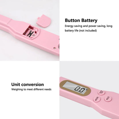 PrecisionSpoon Pro – 500g Digital Kitchen Scale with LCD Display