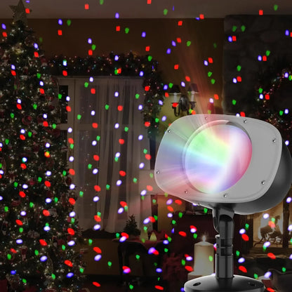 Christmas Snowfall Projector Lights – Indoor & Outdoor Holiday Lighting with Remote