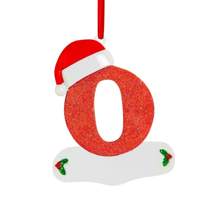 Merry Christmas Alphabet Ornaments – Letter Pendants for Christmas Tree & Home Decor