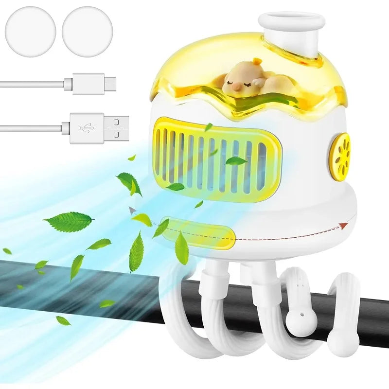 GentleAir Go – Baby Cooling Fan for Strollers