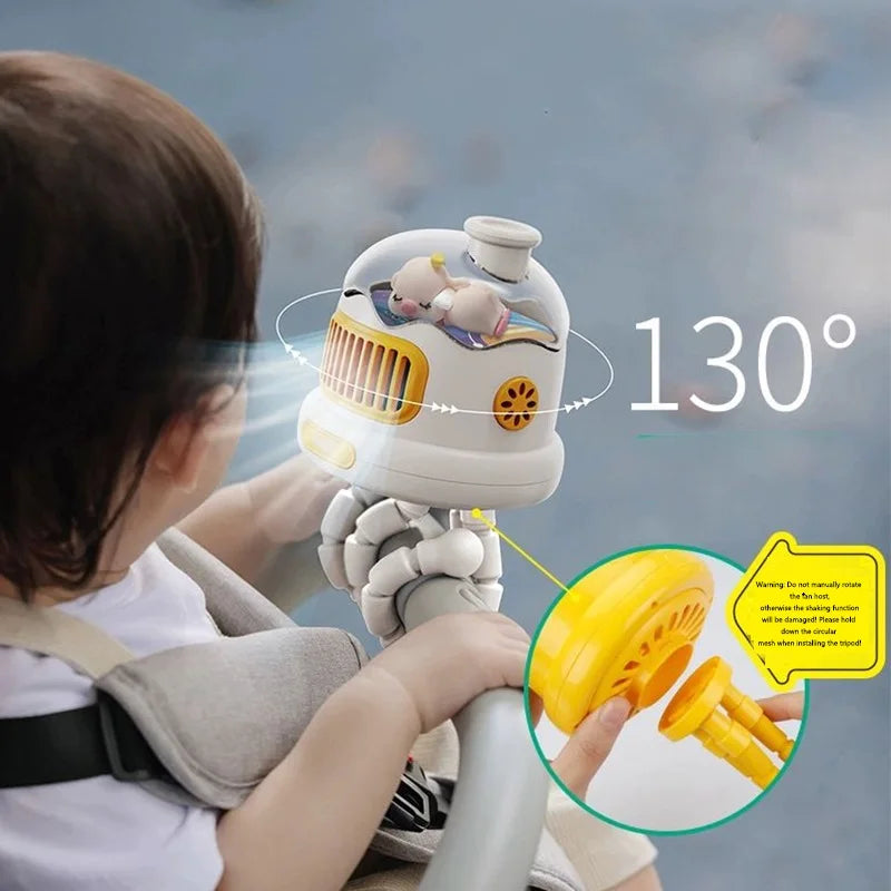 GentleAir Go – Baby Cooling Fan for Strollers