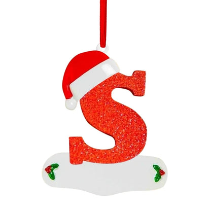 Merry Christmas Alphabet Ornaments – Letter Pendants for Christmas Tree & Home Decor