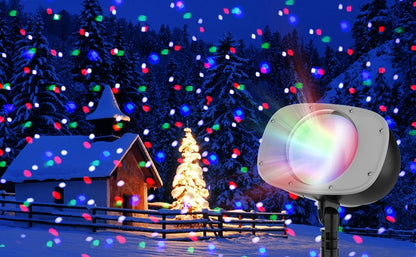 Christmas Snowfall Projector Lights – Indoor & Outdoor Holiday Lighting with Remote