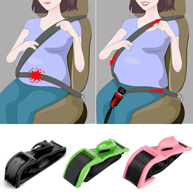 PreggoProtect – Ergonomic Car Seat Belt for Expectant Mothers