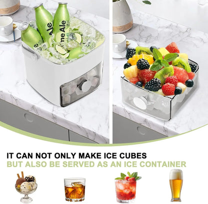 ChillEase 48 – Ice Cube Tray with Storage & Easy Release