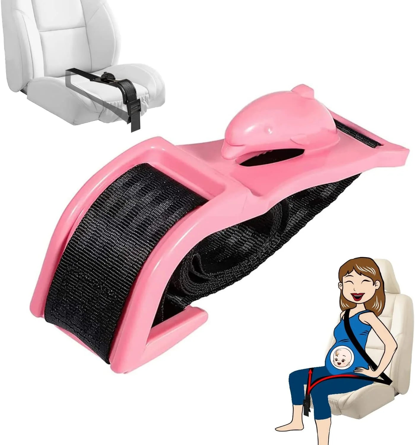 PreggoProtect – Ergonomic Car Seat Belt for Expectant Mothers