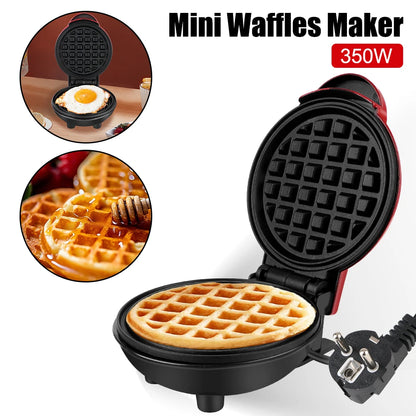 WaffleWhizz Mini – Bubble Egg Waffle Maker for Easy Mornings