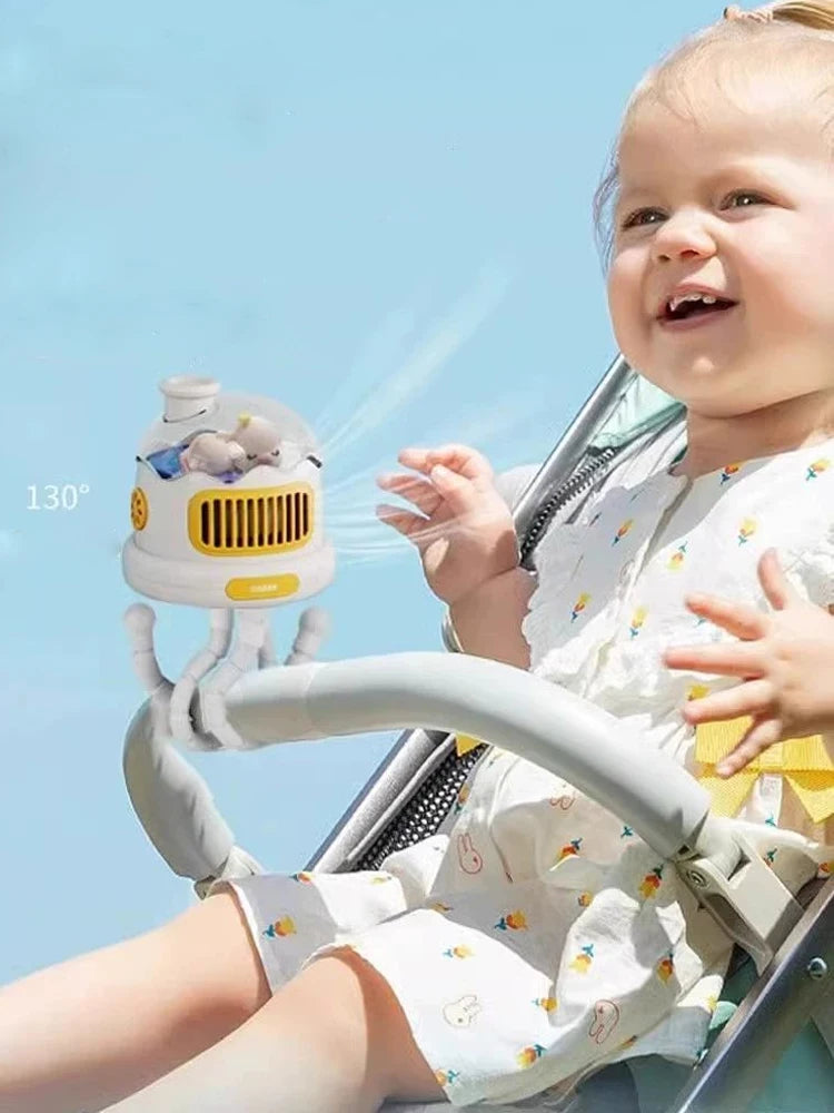 GentleAir Go – Baby Cooling Fan for Strollers