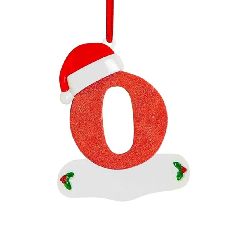 Merry Christmas Alphabet Ornaments – Letter Pendants for Christmas Tree & Home Decor