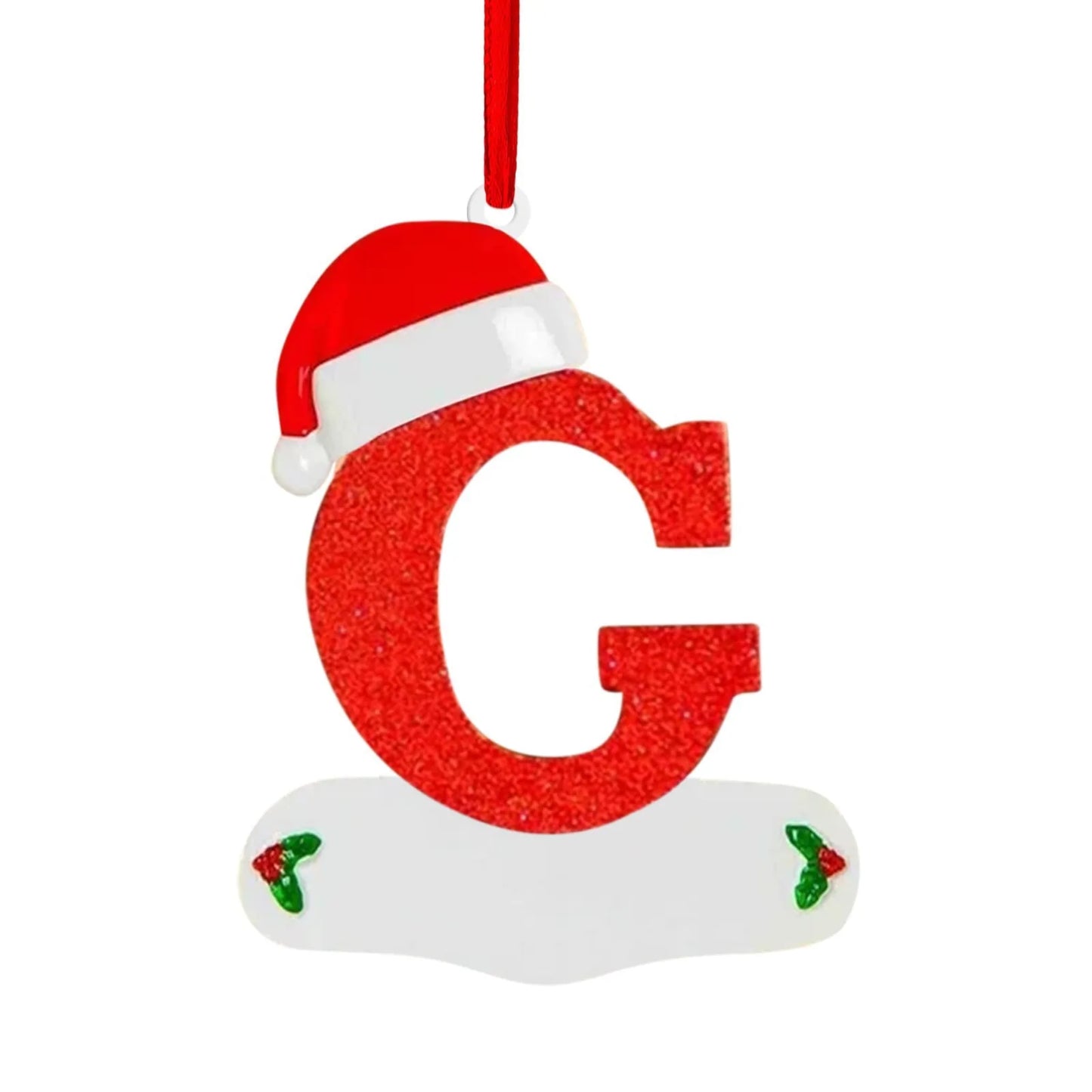 Merry Christmas Alphabet Ornaments – Letter Pendants for Christmas Tree & Home Decor