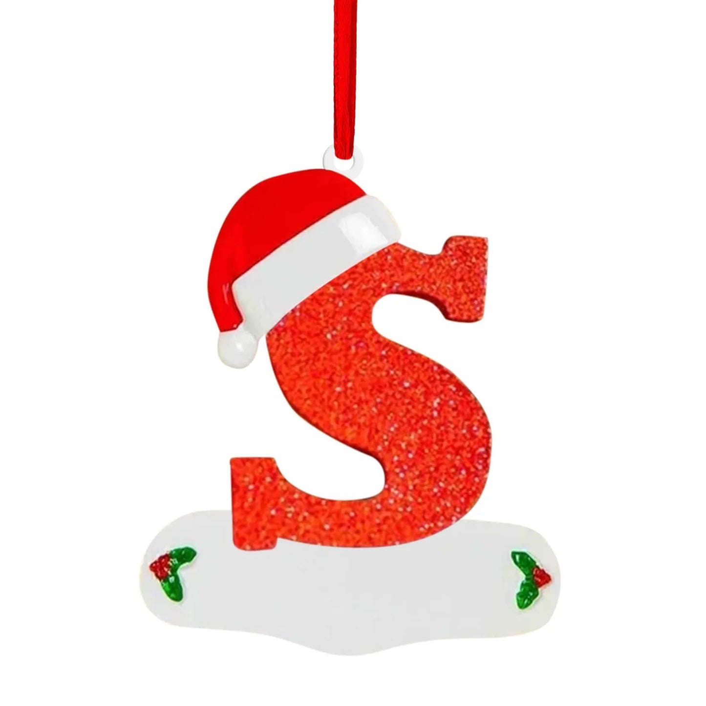 Merry Christmas Alphabet Ornaments – Letter Pendants for Christmas Tree & Home Decor