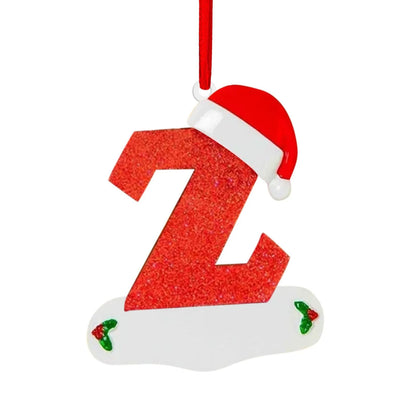 Merry Christmas Alphabet Ornaments – Letter Pendants for Christmas Tree & Home Decor