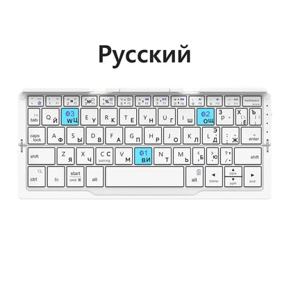 TriConnect Fold – Wireless Bluetooth Keyboard with Stand