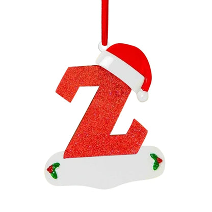 Merry Christmas Alphabet Ornaments – Letter Pendants for Christmas Tree & Home Decor