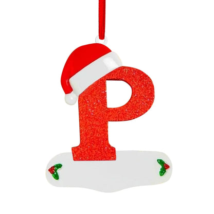 Merry Christmas Alphabet Ornaments – Letter Pendants for Christmas Tree & Home Decor